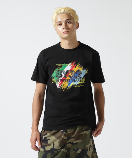 【SY32】EPARATE GRAPHIC TEE  送料込み 別注】 大きいサイズ メンズ SY32 by SWEET YEARS スウィート