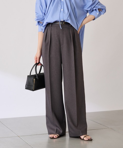 新品＊未使用　COLLAGE GALLARDAGALANTE パンツ COLLAGE GALLARDAGALANTE パンツ ワンタックハーフグルカパンツ