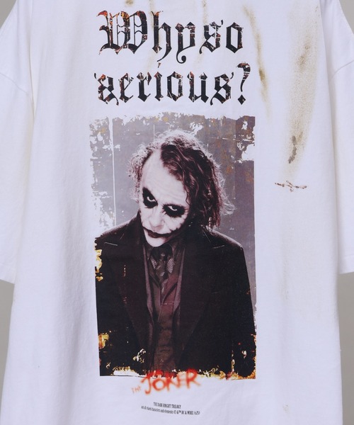 tシャツ 「ADAMPATEK/アダムパテック」「THE JOKER」 comic T/ジョーカーコラボコミックプリントT レディース メンズ ADAM PATEK tシャツ 「ADAMPATEK/アダムパテック」THE JOKER