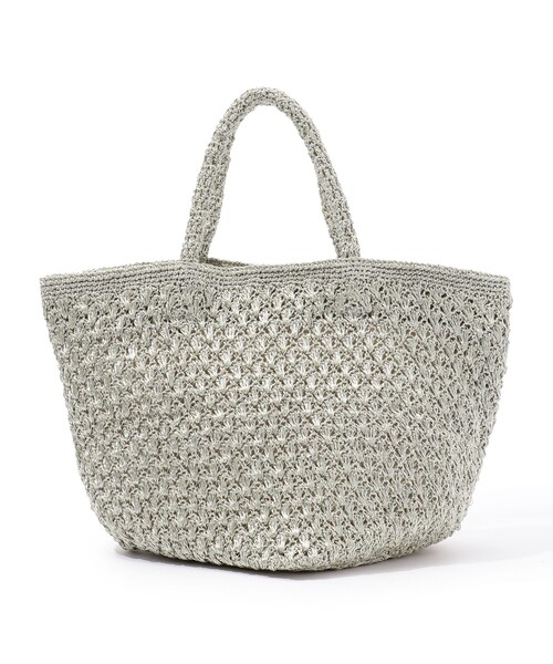 TOMORROWLAND ゴールド かごバッグ TOMORROWLAND（トゥモローランド） バッグ カゴバッグ Bucket Baggage