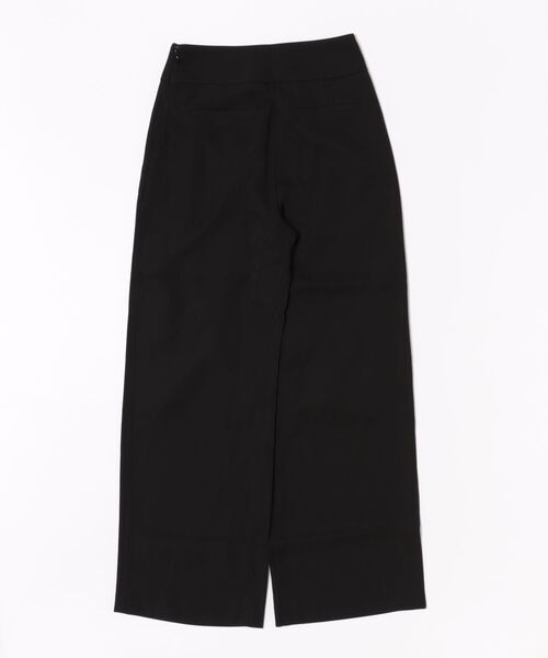 KINO THE KEI パンツ ハイウエスト サテン ワイド パンツ(セットアップ