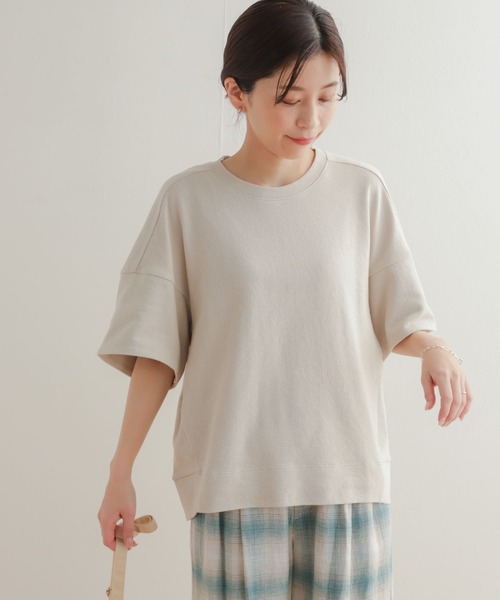 「URBAN RESEARCH DOORS」 半袖カットソー MEDIUM スミクロ レディース