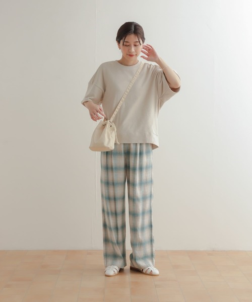 「URBAN RESEARCH DOORS」 半袖カットソー MEDIUM スミクロ レディース