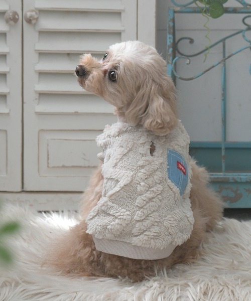 EDWIN（エドウィン） 犬 服 EDWIN/ポケット付ふわもこスウェット