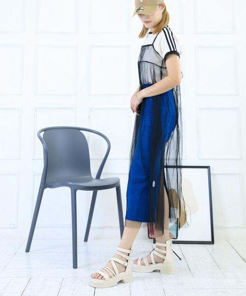 「attagirl」 フラットサンダル LL ブラック レディース_画像9