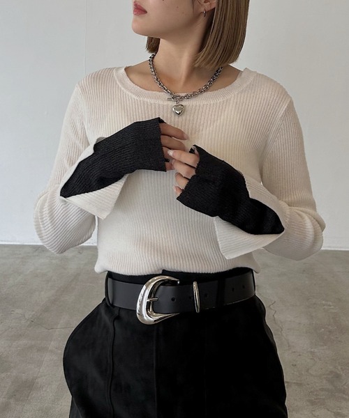 PAGEBOY（ページボーイ） ニット セーター 「マシンウォッシャブル