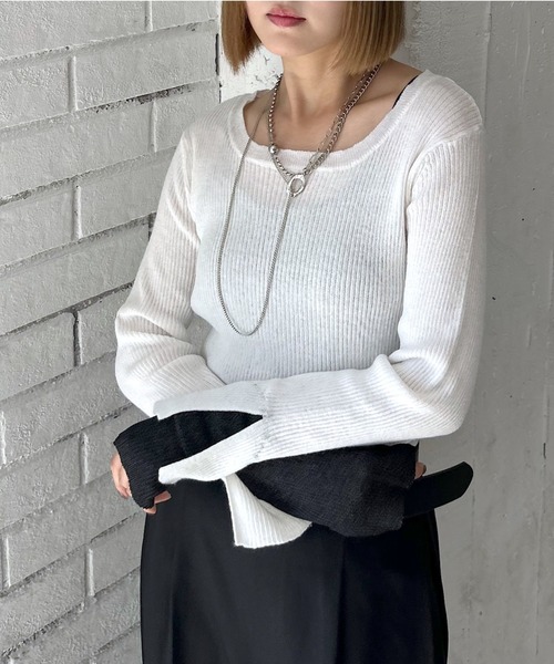 PAGEBOY（ページボーイ） ニット セーター 「自宅で洗える！」ハイ