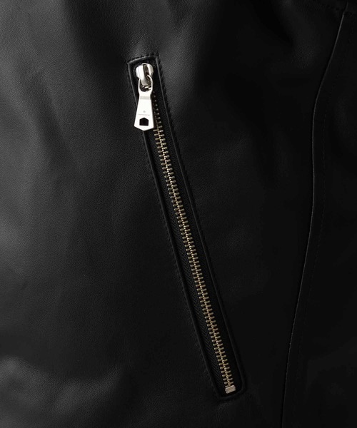 ダウンジャケット ダウン 「UNISEX」Sheep Leather Down Jacket/シープレザーダウンジャケット「MAISON SPECIAの画像