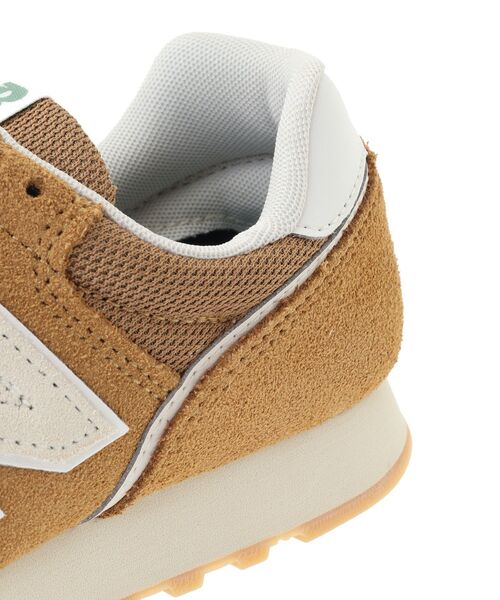 「EU，US NEW BALANCE」 ローカットスニーカー 24.5cm ライトグレー レディース