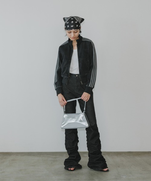 先着1点✨adidas トラックトップ デニム Japona L ジャケット adidas Originals アディダス アディカラー デニム ファイヤー