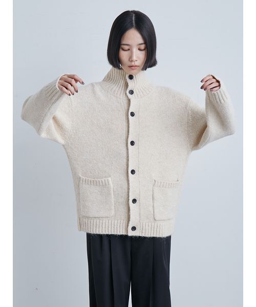 MIESROHE（ミースロエ） カーディガン W/NYシャギーニットCD