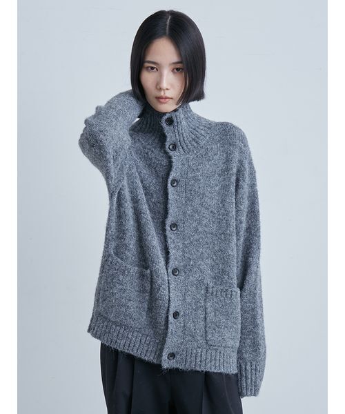 MIESROHE（ミースロエ） カーディガン W/NYシャギーニットCD