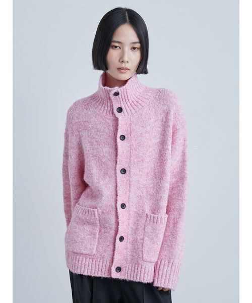 MIESROHE（ミースロエ） カーディガン W/NYシャギーニットCD