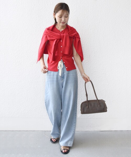 SHIPS（シップス） カーディガン 「WEB限定」「手洗い可能」レイヤード