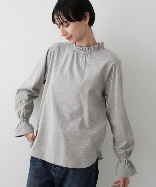Dessin（デッサン） tシャツ 「選べる首元デザイン/洗える」ネック