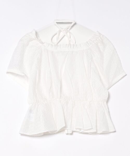 「PAGEBOY」 半袖ブラウス FREE グレイッシュベージュ レディース_画像2