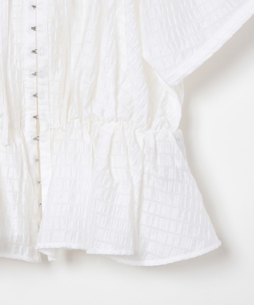 「PAGEBOY」 半袖ブラウス FREE グレイッシュベージュ レディース_画像8