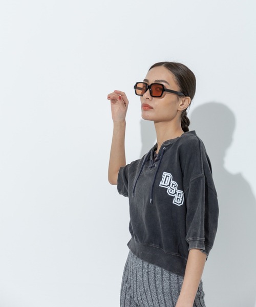 「ROGER AND RAW」 スウェットカットソー FREE ホワイト レディース_画像5