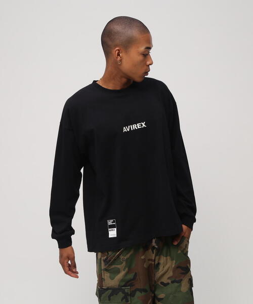 AVIREX（アヴィレックス） tシャツ 「WEB＆DEPOT限定」CORE LOGO L/S T