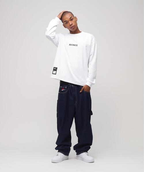 AVIREX（アヴィレックス） tシャツ 「WEB＆DEPOT限定」CORE LOGO L/S T 