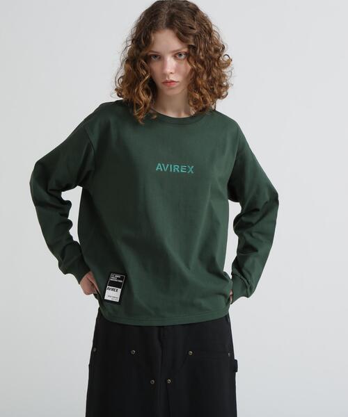 AVIREX（アヴィレックス） tシャツ 「WEB＆DEPOT限定」CORE LOGO L/S T 