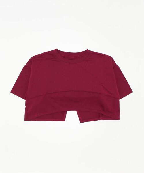 「socolla」 半袖カットソー M オフホワイト レディース_画像3