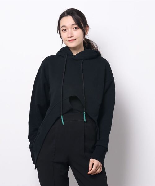 UN3D.（アンスリード） プルオーバーパーカー FREE ブラック