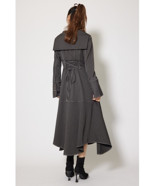 rienda（リエンダ） ワンピース セーラーディティールフレアワンピース