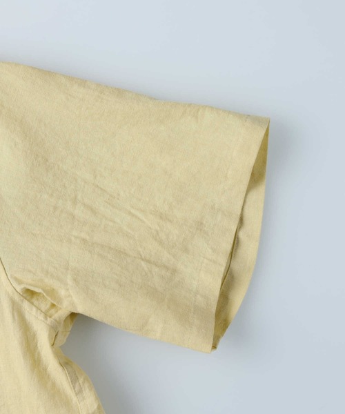 「Salt&Pepper」 半袖シャツ S ブルー メンズ_画像4