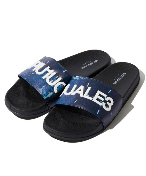 「1PIU1UGUALE3 RELAX 」 サンダル SMALL ネイビー メンズ_画像8