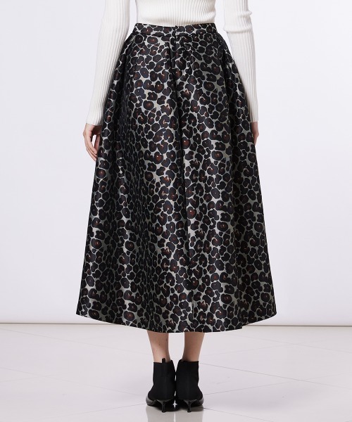 【sov. 】シャイニージャガードボリュームスカート　38 新品未使用✩⡱ sov. 】シャイニージャガードボリュームスカート 38 新品未使用