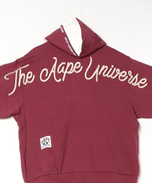 希少　激レア　アベイシングエイプAape フード付きボタンジャケット　男女 希少 激レア アベイシングエイプAape フード付きボタンジャケット 男女