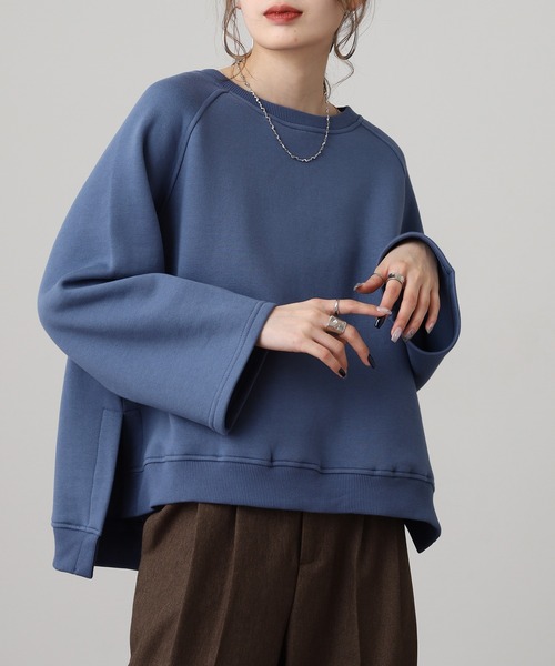 OMNES（オムネス） トレーナー スウェット 裏起毛スウェット ラグラン