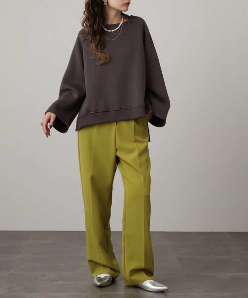 OMNES（オムネス） トレーナー スウェット 裏起毛スウェット ラグラン