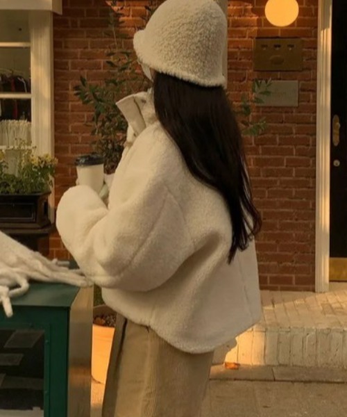 sorule ダッフルコート コート ボアショートダッフルコート レディース