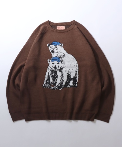 SITRY（シトリー） セーター ニット Animal Pattern Double Jacquard
