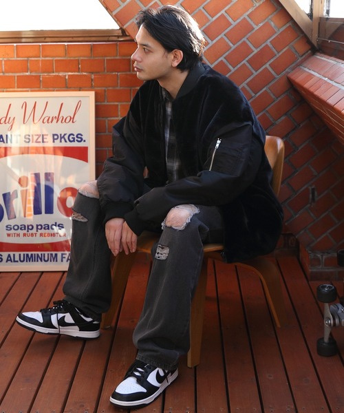 「8(eight)」 ブルゾン LARGE アイボリー メンズ_画像5