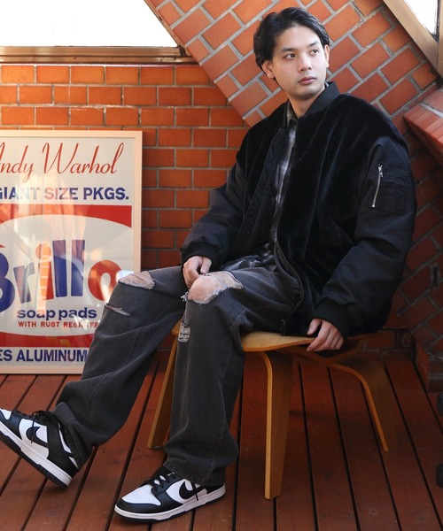 「8(eight)」 ブルゾン LARGE アイボリー メンズ_画像8