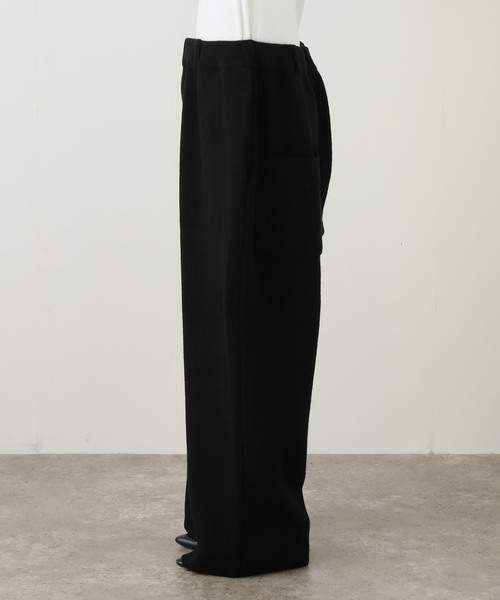 SEEALL パンツ SEEALL KNIT BUGGY PANTS SAU51/KJ687S：ニットパンツ