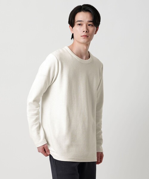 A DAY IN THE LIFE tシャツ ダブルフェイス リップル カットソー「A