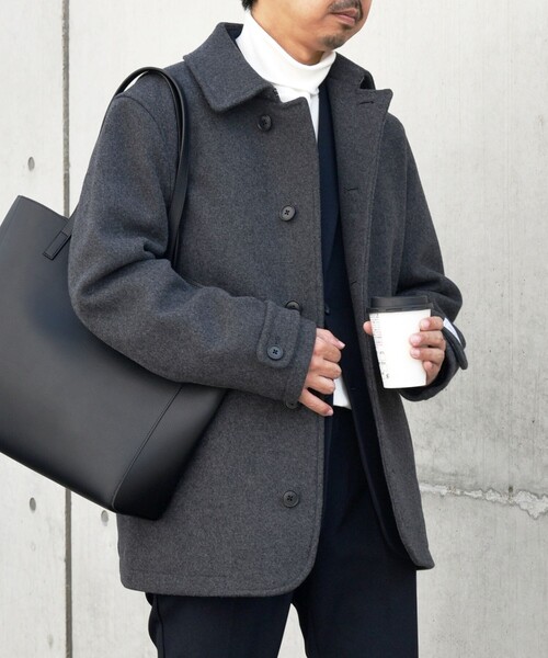 SHIPS any 「SHIPS any」 ピーコート X-LARGE ネイビー メンズ