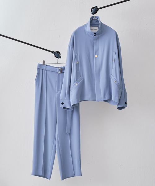 CULLNI（クルニ） スラックス 1 ブルー メンズ : ZOZOTOWN Yahoo!店