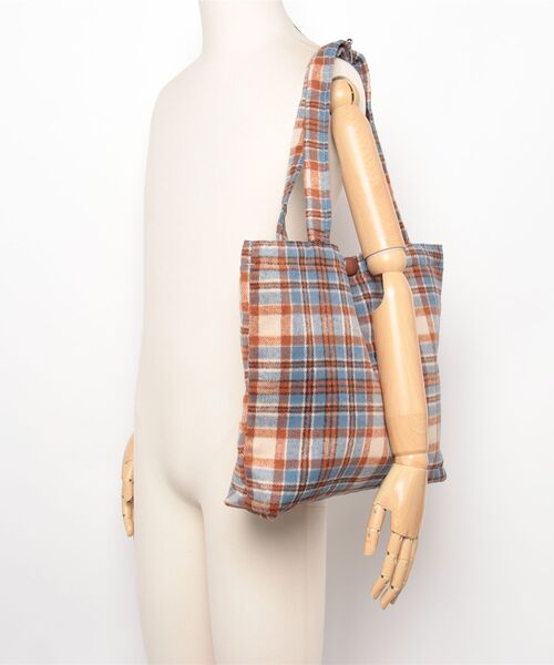FUNALIVE（ファンアライブ） トートバッグ タータンチェック柄 トート