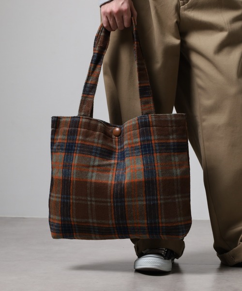 FUNALIVE（ファンアライブ） トートバッグ タータンチェック柄 トート