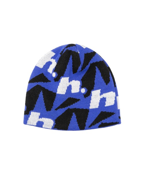 HUF（ハフ） ニット帽 ニットキャップ H STAR REPEAT SKULL BEANIE