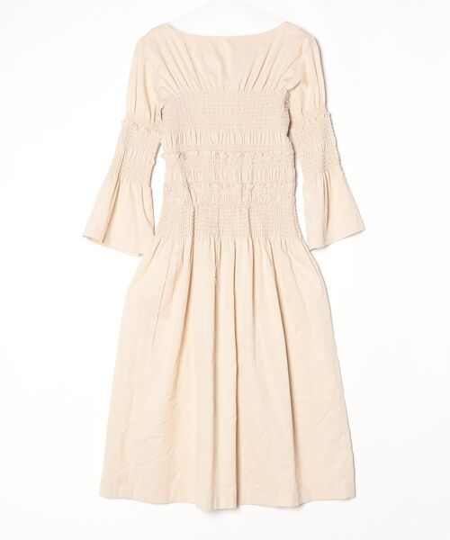 SNIDEL（スナイデル） 長袖ワンピース 0 ベージュ レディース