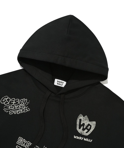 パーカー SPRAY GRAPHIC HOODIE SWEATSHIRT メンズ レディース