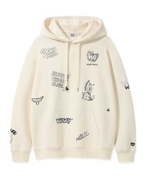パーカー SPRAY GRAPHIC HOODIE SWEATSHIRT メンズ レディース