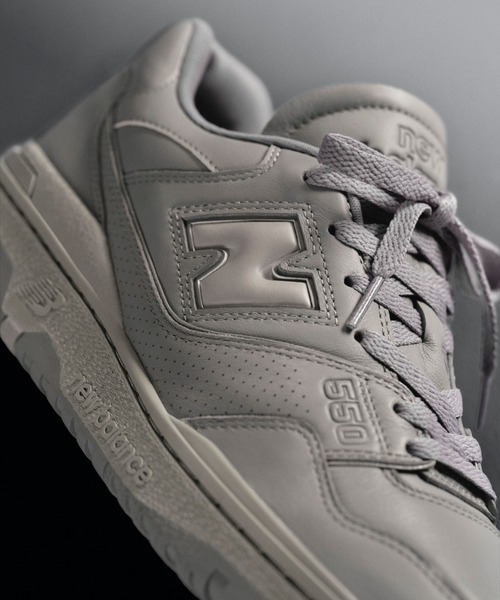 「New Balance」 ローカットスニーカー 24.0cm グレー メンズ_画像8