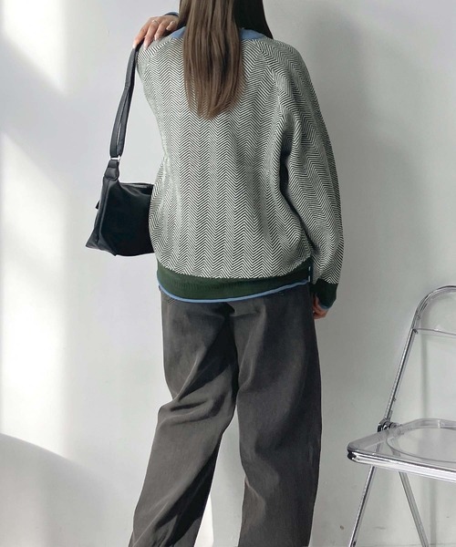 「AS KNOW AS plus」 長袖ニット FREE ブラック系その他 レディース_画像4